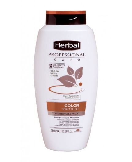 HERBAL profesionāls krāsotu matu kondicionieris - maska 750 ml