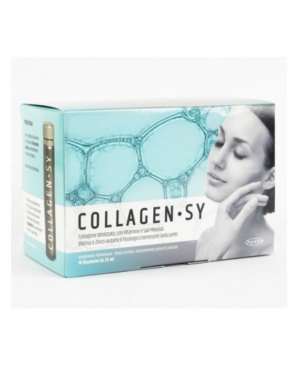 Uztura bagātinātājs COLLAGEN-SY hidrolizēts kolagēns ar vitamīniem un minerālvielām