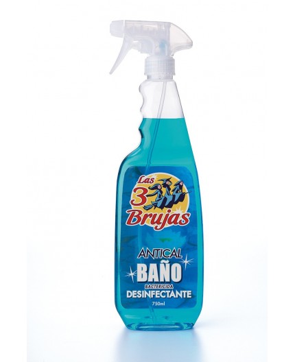 Dezinfekcijas līdzeklis vannas istabai LAS 3 BRUJAS BANO 750 ML