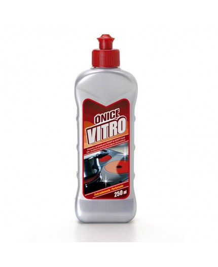 KERAMISKĀS STIKLA VIRSMAS UN NERŪSĒJOŠĀ TĒRAUDA TĪRĪTĀJS ONICE VITRO 250 ML